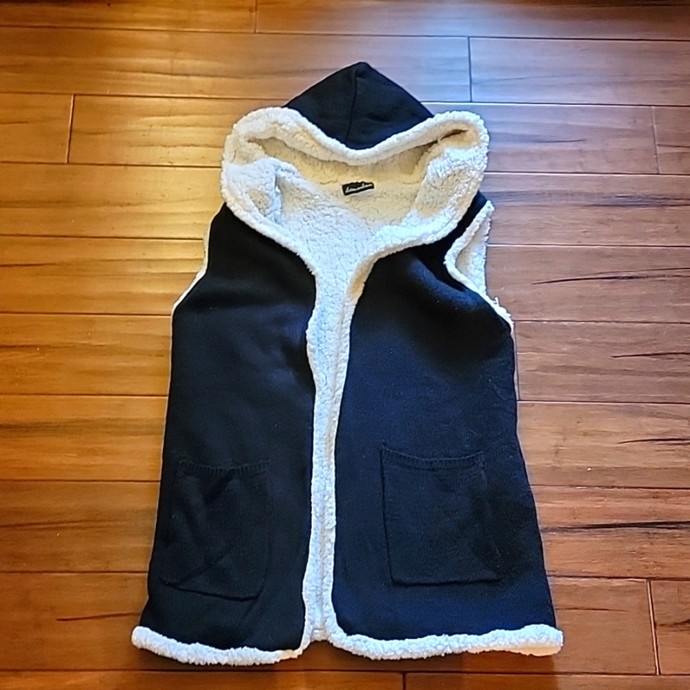 Fleece lined vest